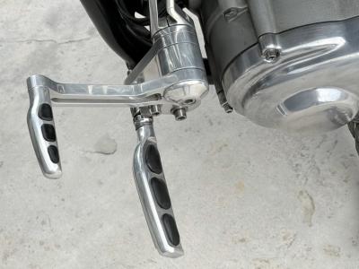 Wunderschöne Harley Dyna Custom | 1450cc Twin Cam | 230er Heckumbau | Matt Black