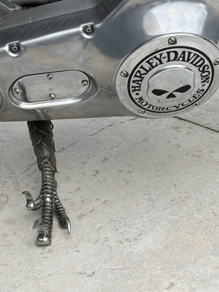 Wunderschöne Harley Dyna Custom | 1450cc Twin Cam | 230er Heckumbau | Matt Black