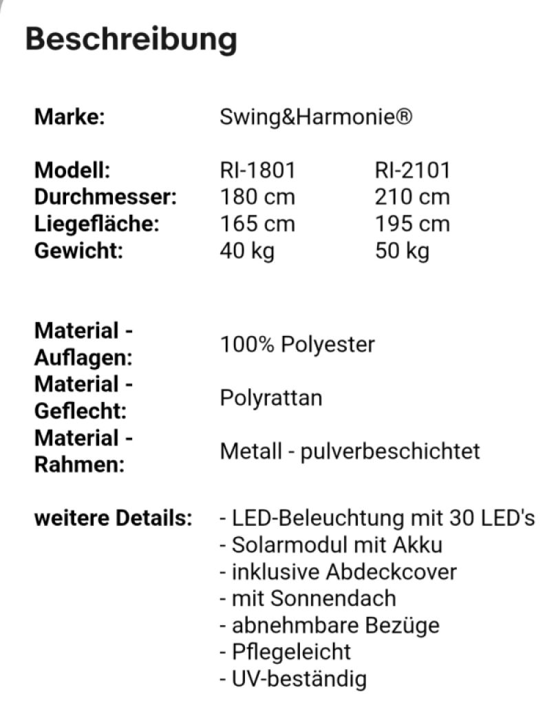 XXL LED-Sonneninsel Gartenliege Polyrattan Sitzgruppe Liege Insel NEU grau 210 Solarmodul