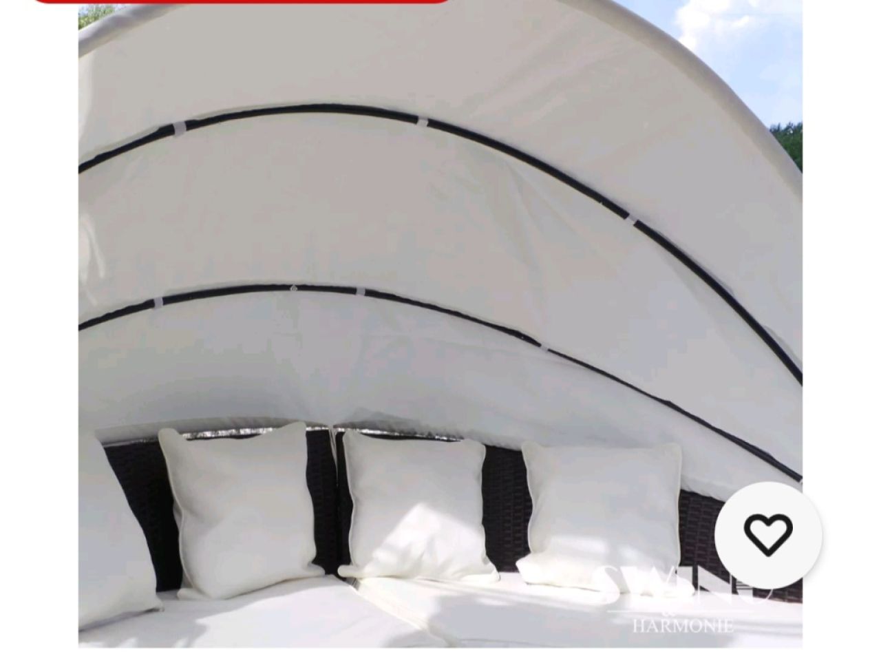 XXL Sonneninsel Lounge Gartenlounge Gartenliege Sitzgruppe Insel neu