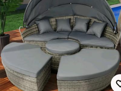 XXL Sonneninsel Lounge Gartenlounge Gartenliege Sitzgruppe Insel neu