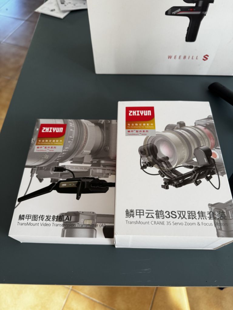 Zhiyun Weebill S Gimbal mit Zubehör