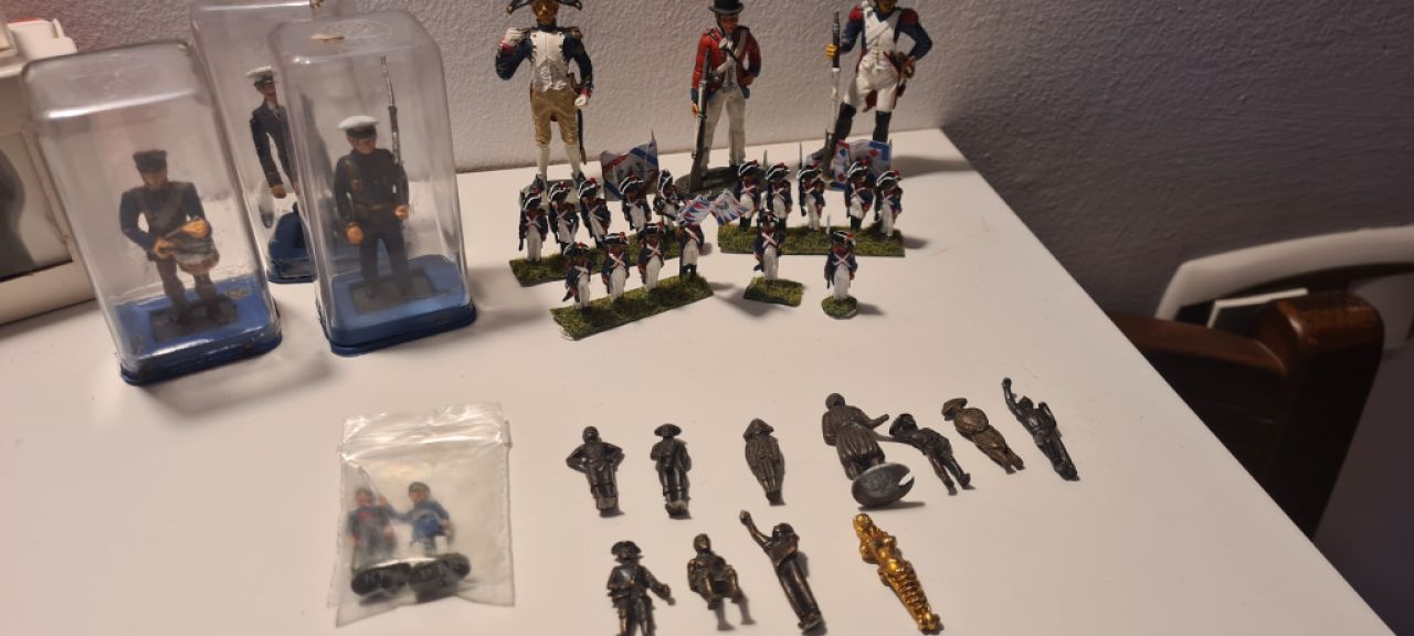 Figuras de estaño, soldados de estaño