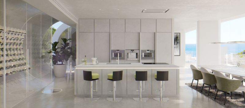 Zu verkaufen beeindruckendes Haus vor dem Meer von Cala Mendia