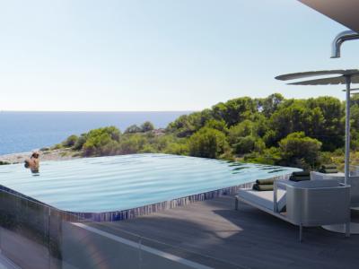 Zu verkaufen beeindruckendes Haus vor dem Meer von Cala Mendia