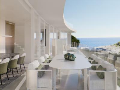 Zu verkaufen beeindruckendes Haus vor dem Meer von Cala Mendia