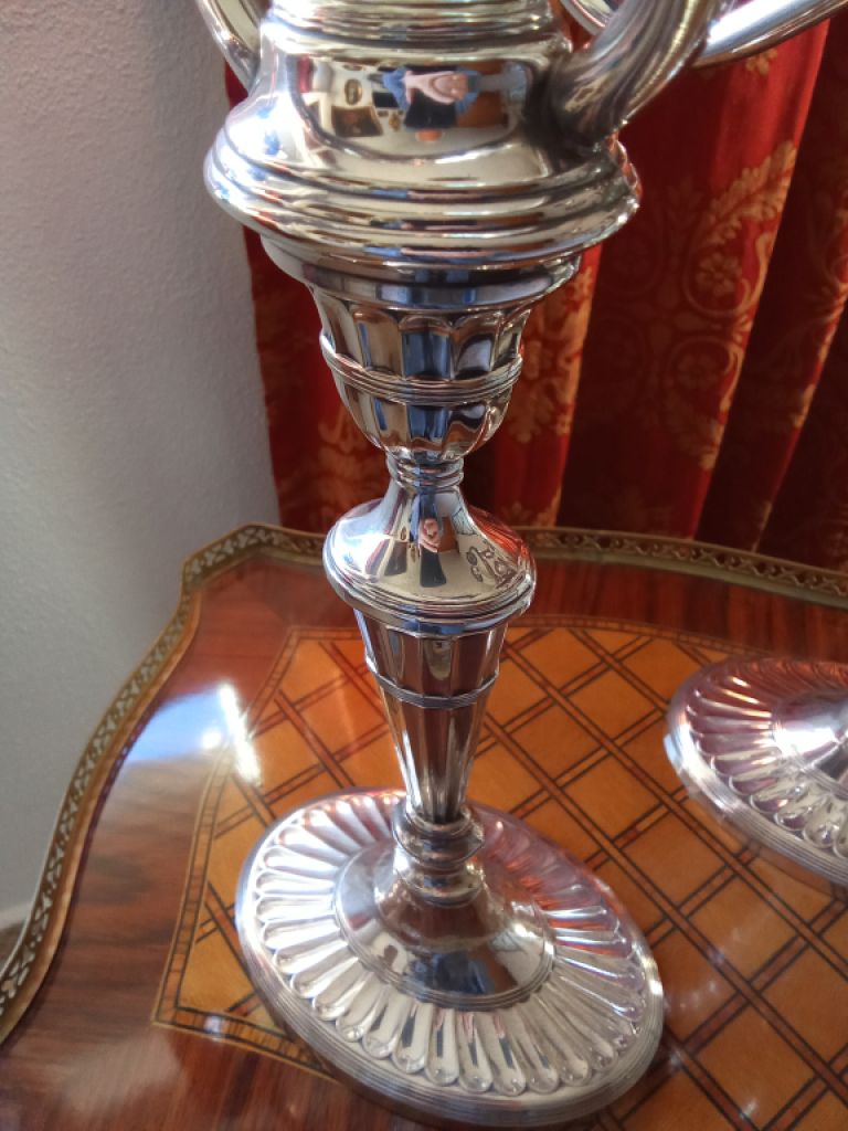Two elegant candelabras in the English style - two showpieces for your table