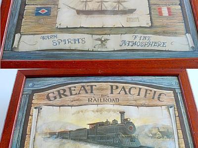 Zwei sehr alte Bilder mit interessanten Motiven