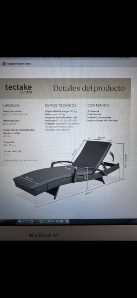 Zwei Sonnenliegen zu verkaufen